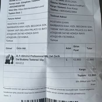Çakma Ürün Satışı Ve İade Sorunları