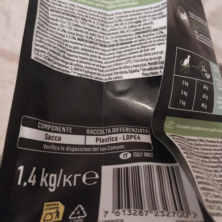 Trendyol'dan Gelen Kedi Maması Üzerinde Eksik Etiket Ve Yanlış Ağırlık