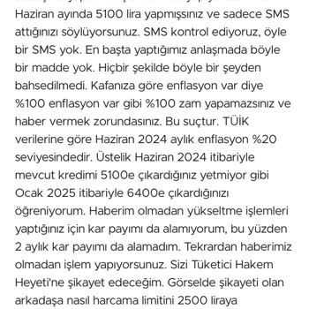 Haksız Finansal Yük Ve İletişim Eksikliği