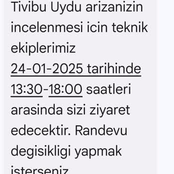 Tivibu Servis Hizmeti Hayal Kırıklığı