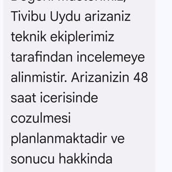Tivibu Servis Hizmeti Hayal Kırıklığı