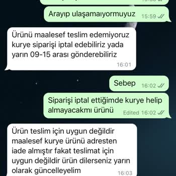 Yanlış Adrese Teslimat Ve İletişim Sorunları
