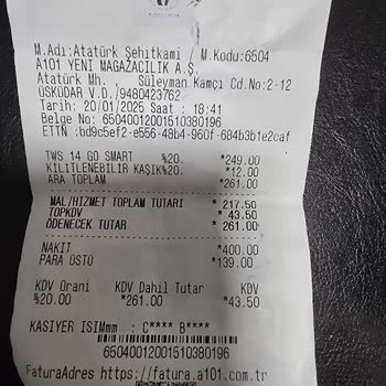 A101'de Alışverişte Güven Sorunu