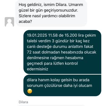 Çekim Talebinde Gecikme Ve Güven Kaybı