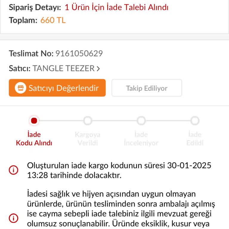 Yanlış Satıcıdan Gönderilen Ürün Ve Orijinallik Endişesi