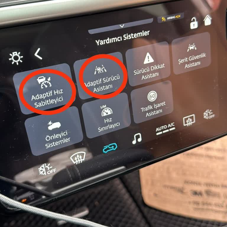Togg V1 Cihazımda Eksik Özellikler: Acc Ve Ada'nın Yüklenmesini İstiyorum