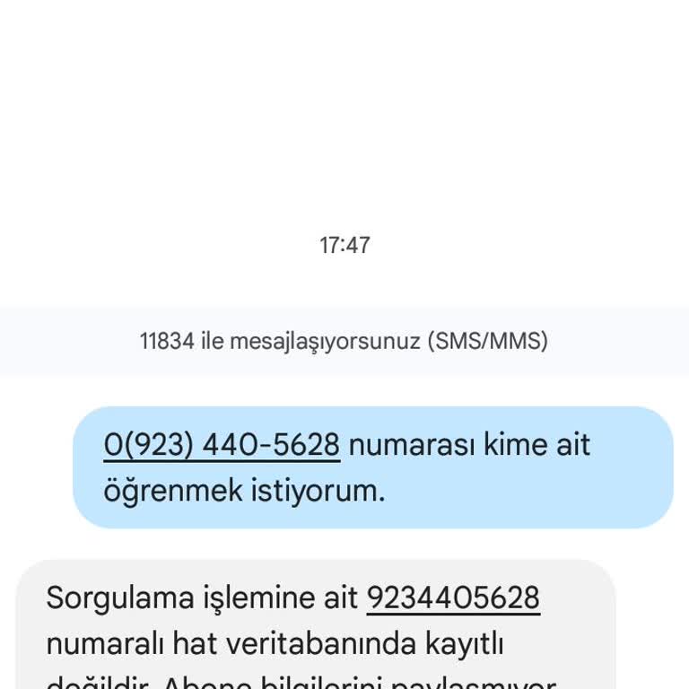 Yüksek Ücretli Bilgi Sorgulama Şoku