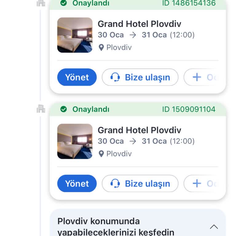 Rezervasyon İptali İçin Müşteri Hizmetlerine Ulaşamama Sorunu