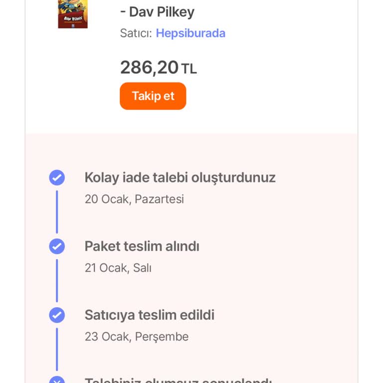 Kitap İadesi Kabul Edilmiyor: Hepsiburada İle Yaşanan Sorun