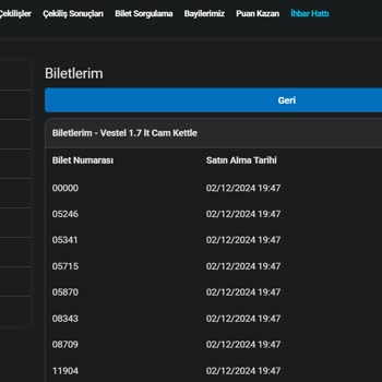 Vestel Kettle Çekilişi Hüsranı