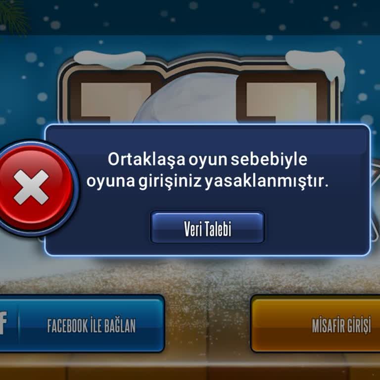 Haksız Banlanan Oyun Hesabı
