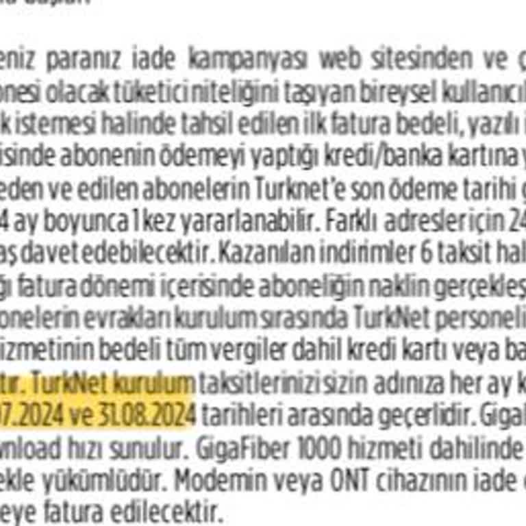 Kurulum Ücreti Sürprizi: Sözleşme Ve Gerçekler Uyuşmuyor