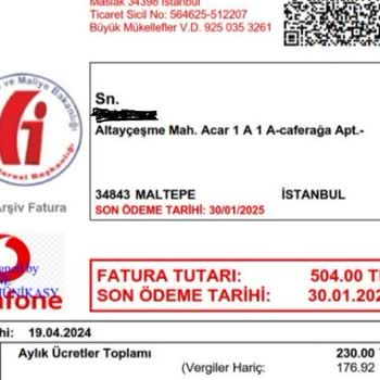 Vodafone'dan Haksız Mobil Abonelik Ücretlendirmesi