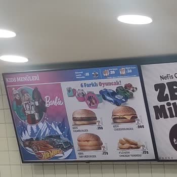 Çocuk Menüsü Oyuncak Sorunu
