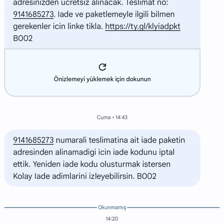 Yanlış Renk Ürün Ve İade Sorunu