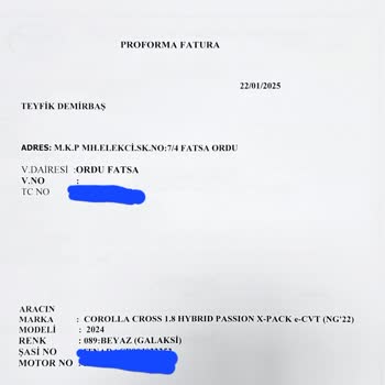 Toyota Bayisinde Yaşanan Yanlış Anlaşma Ve Mağduriyet