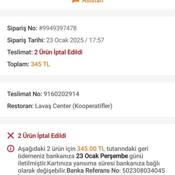 Trendyol Yemek Teslimatında Gecikme Sorunu