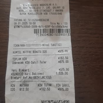 Kumtel Mutfak Robotu Mağduriyeti