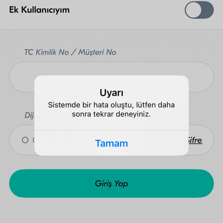 Türkiye Finans Uygulaması Erişim Sorunu Ve Müşteri Hizmetleri Çözüm Eksikliği