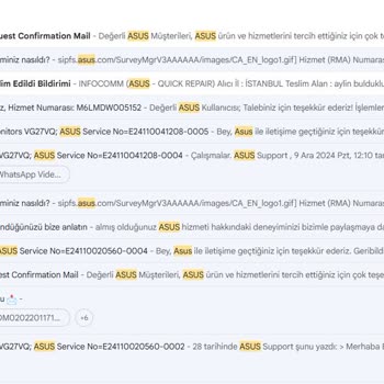 Asus Monitör Garanti Sürecinde Çözülmeyen Sorunlar