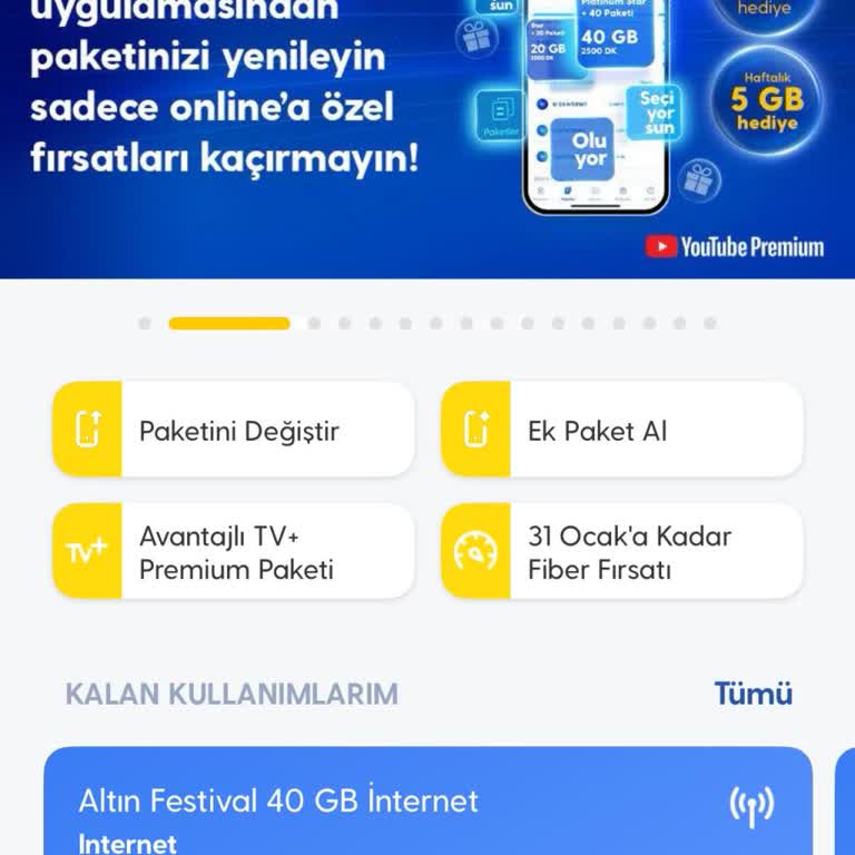 Hızla Tükenen İnternet Paketi Sorunu