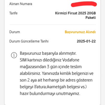 Vodafone Bayisinde Hattımı Teslim Alamama Sorunu