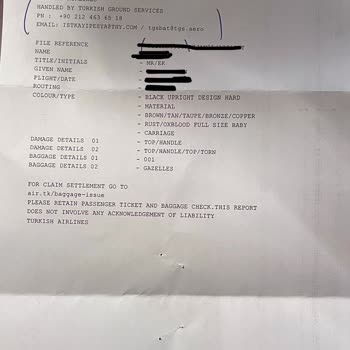 Bebek Arabası Hasarının Sorumluluğu Alınmıyor