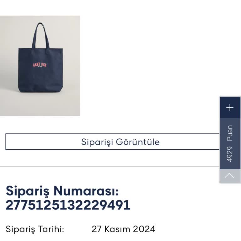 Gant Online'dan İki Kez İptal Edilen Çanta Siparişi Sorunu