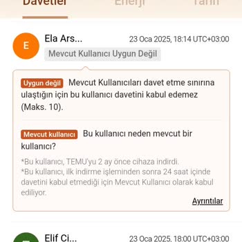 Temudan'da Davet Kısıtlaması Sorunu