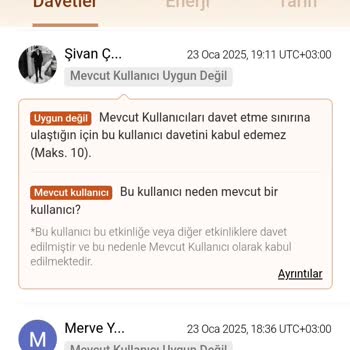 Temudan'da Davet Kısıtlaması Sorunu