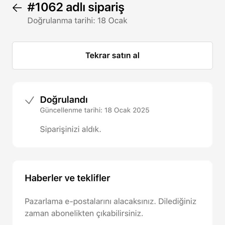 Kargoya Verilmeyen Sipariş Ve Güven Sorunu