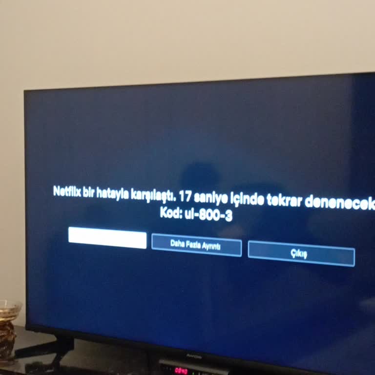 Awox Televizyonumda Netflix Sorunu: Güncellemeler Çözüm Getirmiyor