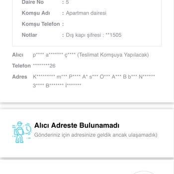 Scotty'nin Yanlış Teslimat Bilgilendirmesi Ve Kayıp Ürünler