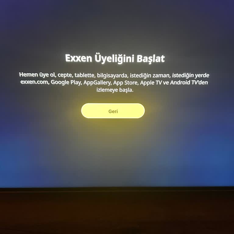 Exxen Üyeliği TV'de Çalışmıyor, İptal Etmek Zorunda Kalacağım!