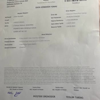 Teknosa'da Roborock Cihazı İade Sorunu