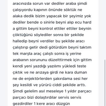 Aracımızın Sorunları Ve Servis Maceramız