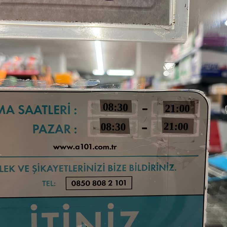 A101 Erken Kapanan Market Ve Saygısız Çalışanlar