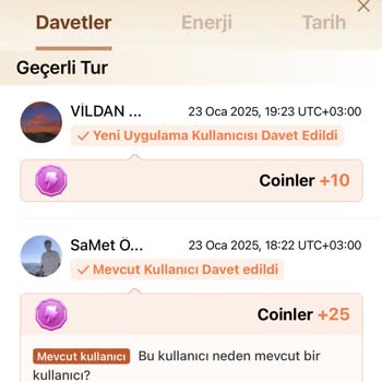 Enerji Hakkı Verilmeyen Katılımcı Şikayeti