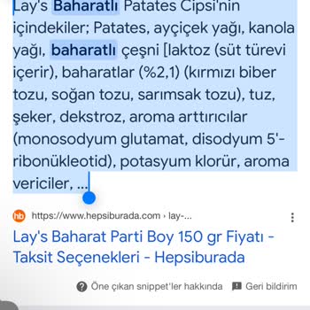 Lays Alerjen Bilgisi Eksikliği: Süt Alerjisi Tehlikesi