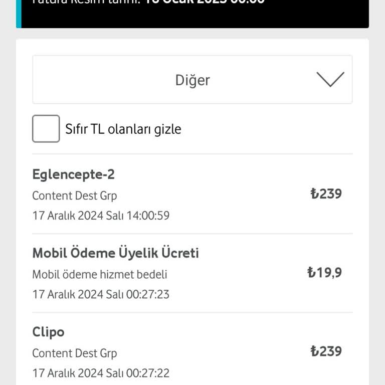 İzinsiz Abonelik Ve Ücret Kesintisi Sorunu