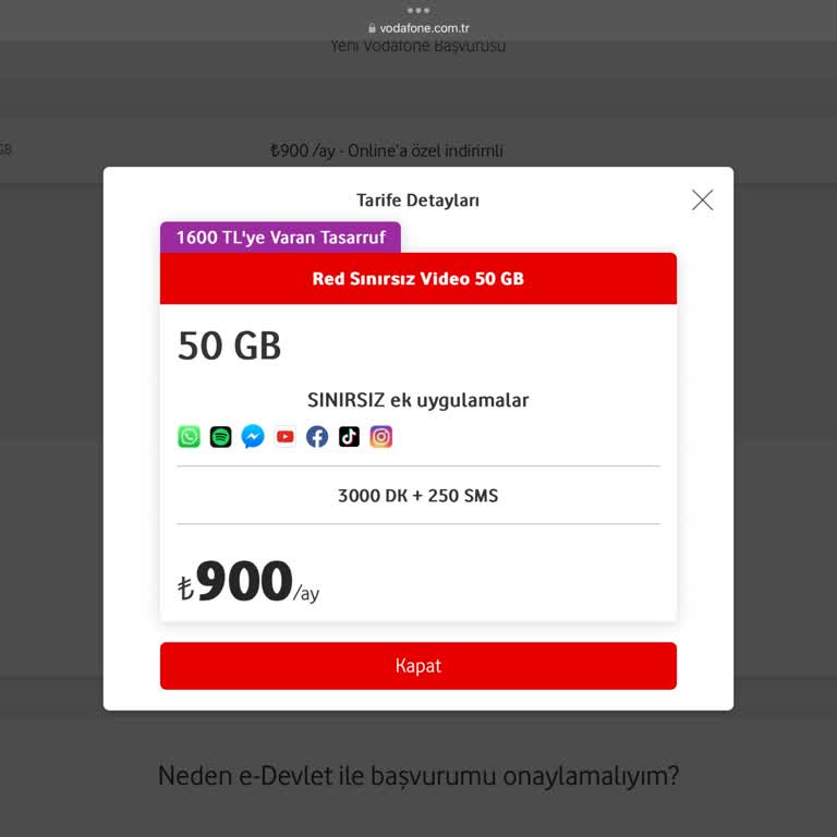 Vodafone'da Yanıltıcı Fiyatlandırma Ve İptal Sorunu