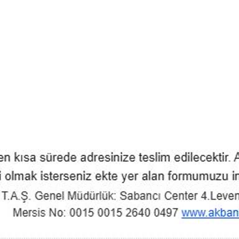 Yanlış Adrese Gönderilen Kredi Kartı Ve Güvenlik Endişesi