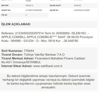 Apple Hesabımdan Bilgim Dışında Yapılan Para Çekimleri