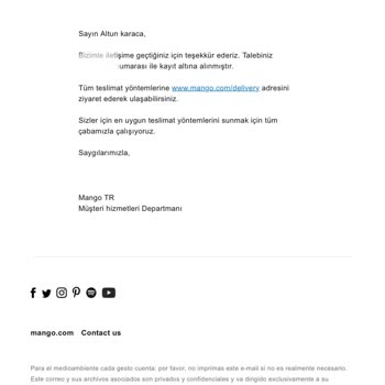 Mango'da Alışverişte Karşılaşılan Sorunlar