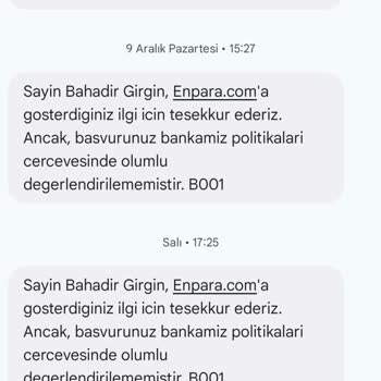 Enpara Hesabımın Sebepsiz Yere Kapatılması Ve Açılmaması