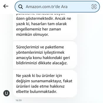Amazon'dan Hasarlı Kitaplar Ve Yetersiz Müşteri Hizmetleri