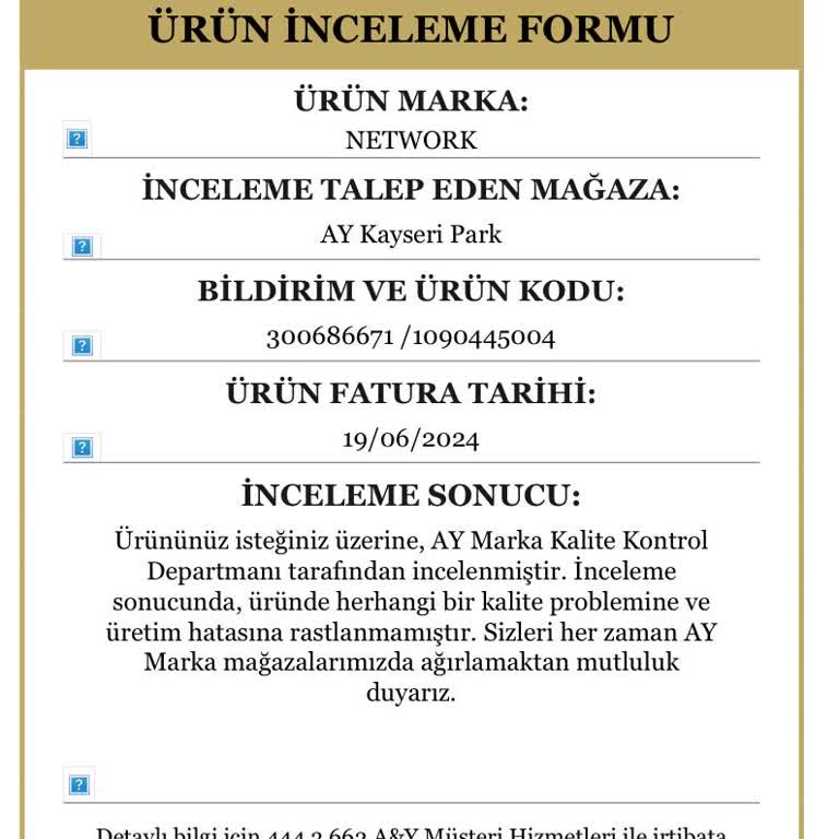 Network Mağazasında 6 Ay Süren Sorumsuzluk Ve Mağduriyet