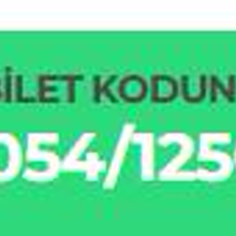 Bilet İptali İçin Dönüş Bekliyoruz