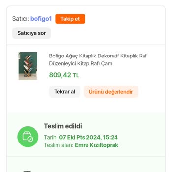 Bofigo Kitaplıkta Yaşanan Sorun Ve İade Talebi