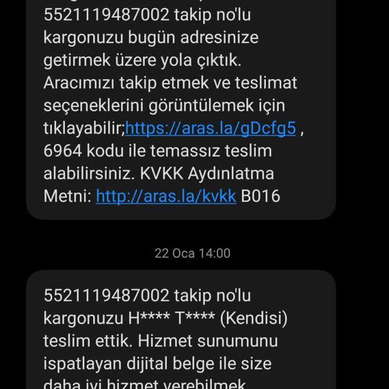 Yanıltıcı Teslimat Bilgisi Ve Kargo Sorunu